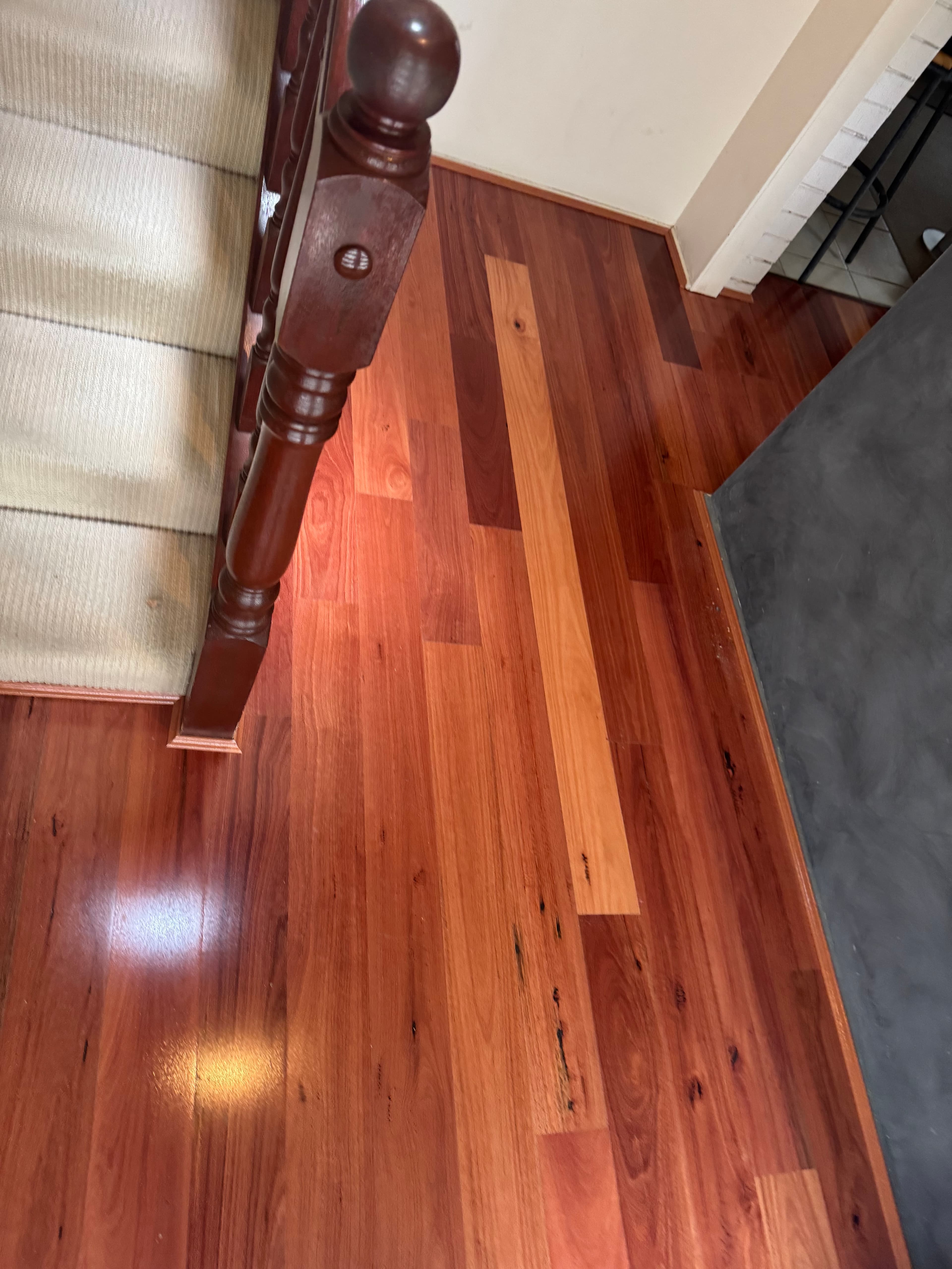Rich Red Timber Flooring Detail